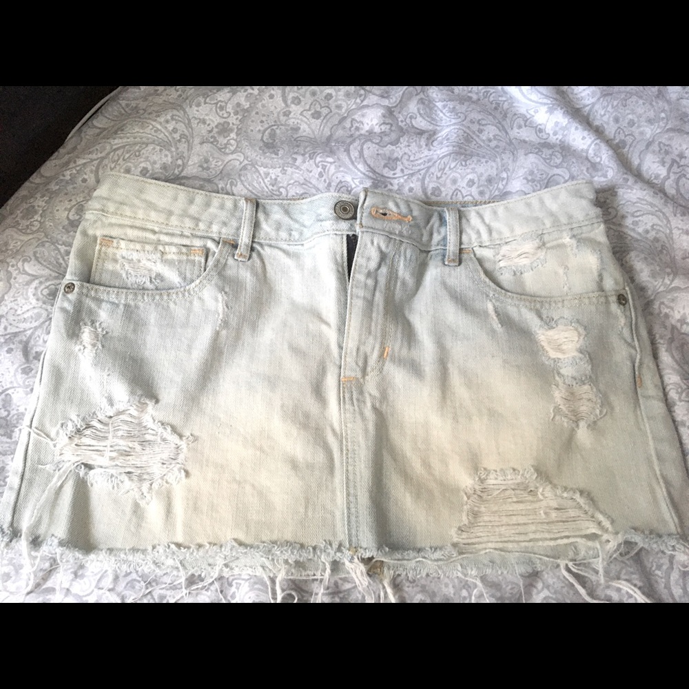 Mini jean skirt never worn